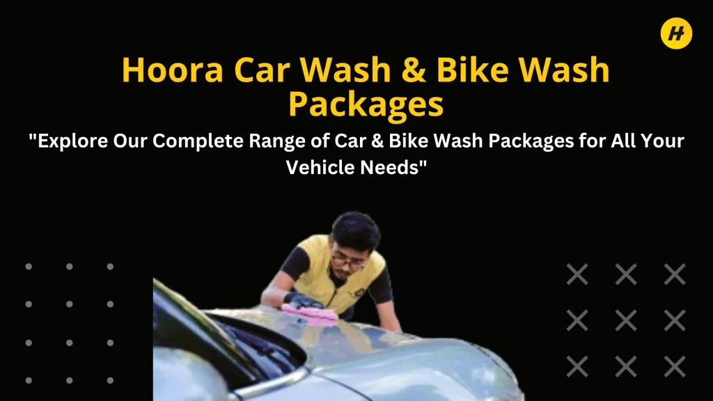 Hoora Car Wash & Bike Wash Packages Banner Image