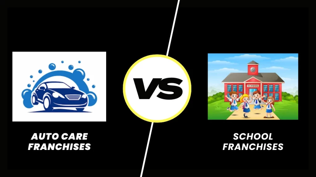 auto care vs school franchise banner image